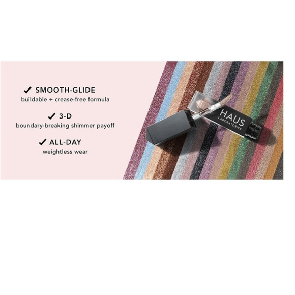 NWOB Lady Gaga Haus Labs Glam Attack Liquid Shimmer Shadow. “Rye” (no box) - Picture 6 of 7